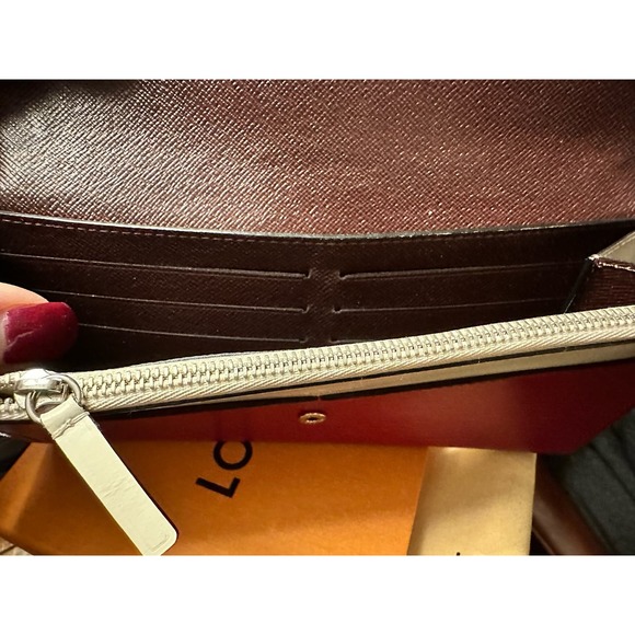 RARE Louis Vuitton EPI Electric TriColor Porte Feuille Flore Leather Wallet EUC - Picture 14 of 16